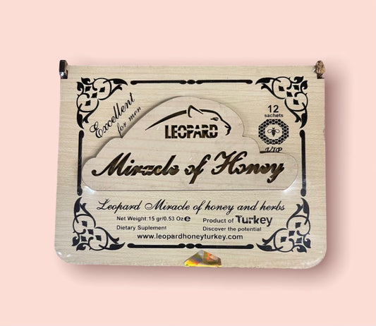 Leopard Miracle Honey Royal Honey (12 sachet X 12 Grams)