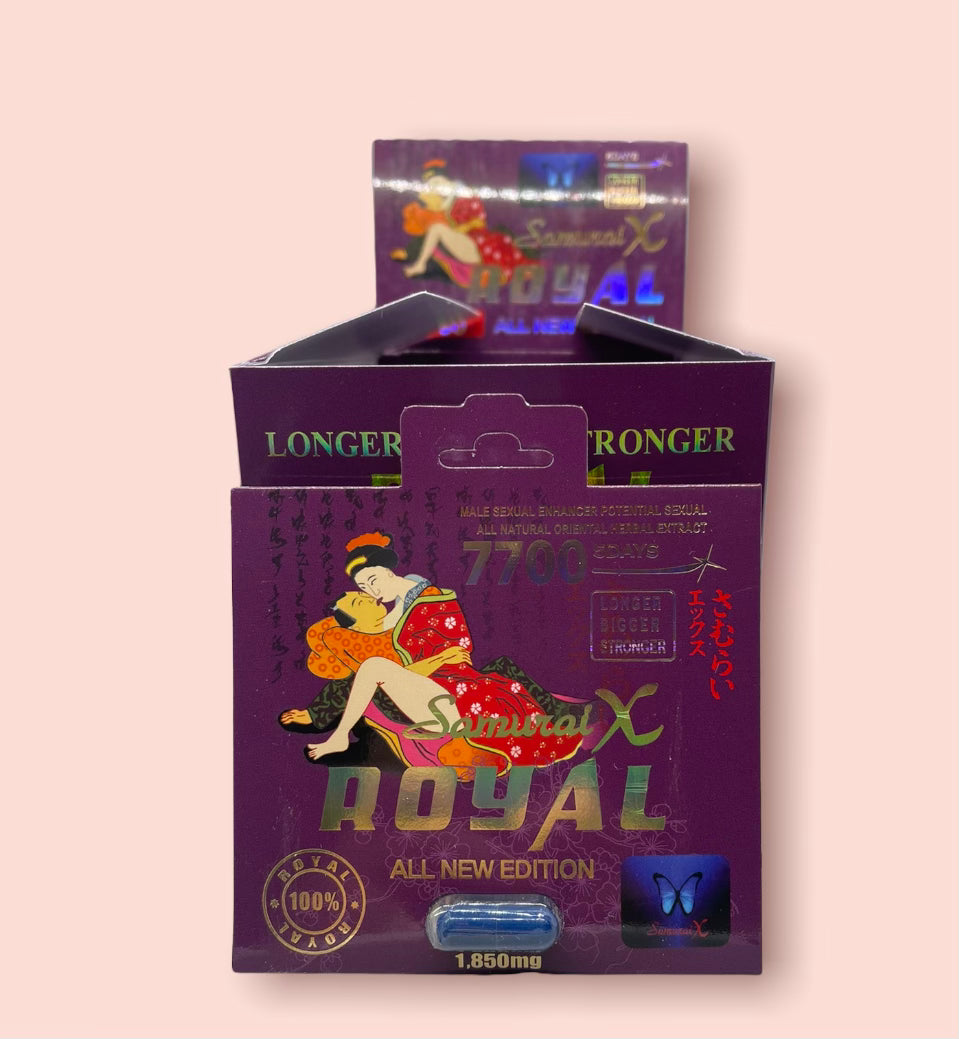 Samurai-X Royal 7700 Pill (Individual Pack)